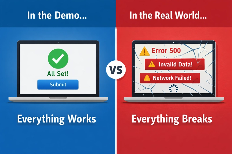 Building for Real Users vs Building for Demos